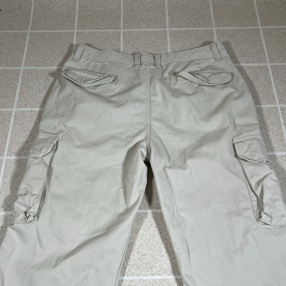 Vintage Ralph Lauren Polo Jeans Co RL67 Military Pant 38x30 Khaki Cargo Baggy - Picture 6 of 12
